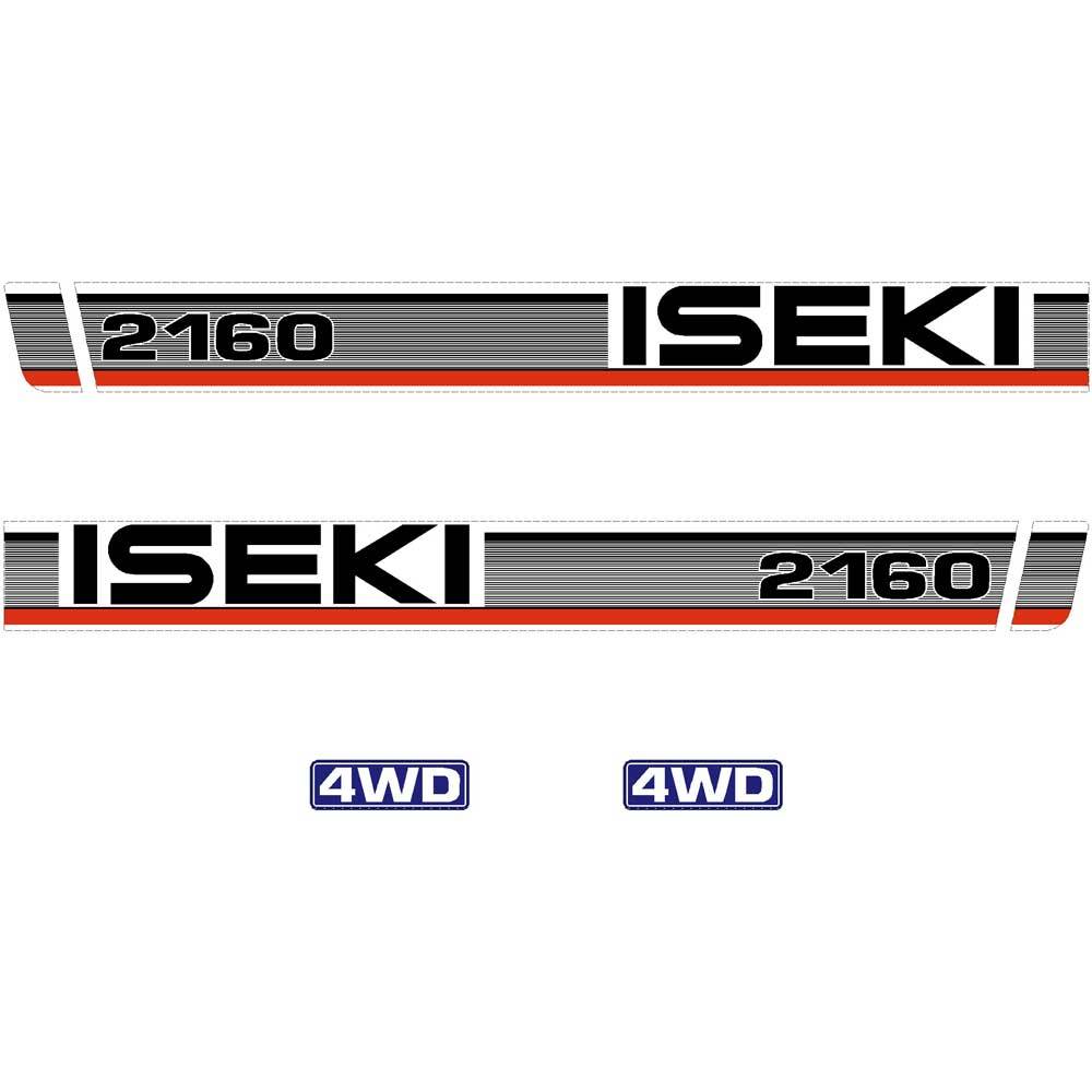 Iseki 2160 Decal Kit Iseki 2160 Decal Kit