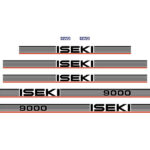 Iseki 9000 Decal Kit
