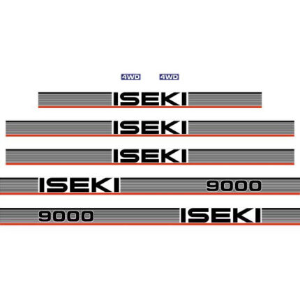 Iseki 9000 Decal Kit