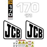 JCB 170 Decal Kit