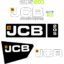JCB 205W ECO Decal Kit