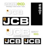 JCB 260T ECO Decal Kit