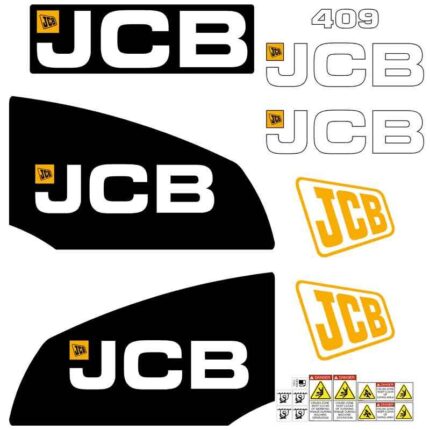 JCB 409B Decal Kit