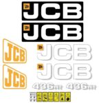 JCB 436 HT Decal Kit