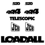 JCB 520 Decal Kit