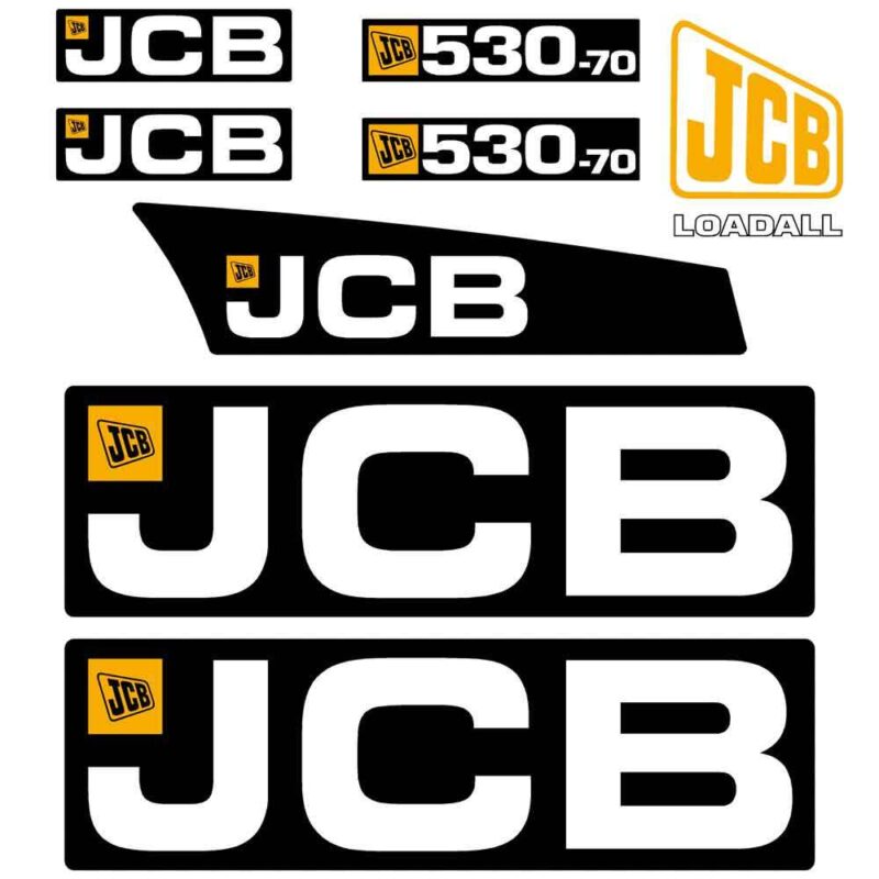 JCB 530-70 Decal Kit