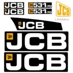 JCB 531-70 Decal Kit