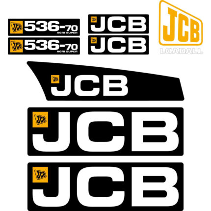 JCB 536-70 Agri Super Decal Kit