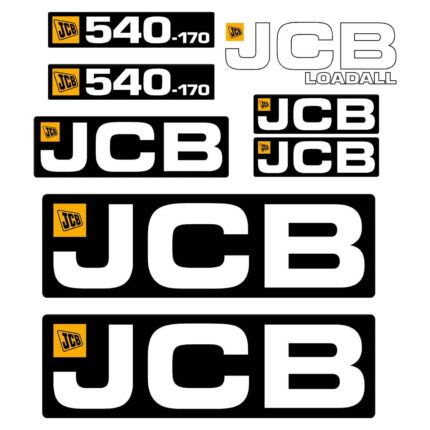 JCB 540-170 Decal Kit