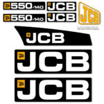 JCB 550-140 Decal Kit