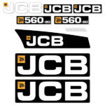 JCB 560-80 Decal Kit