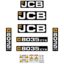 JCB 8035 ZTS Decal kit