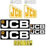 JCB 940 Decal kit - Forklift