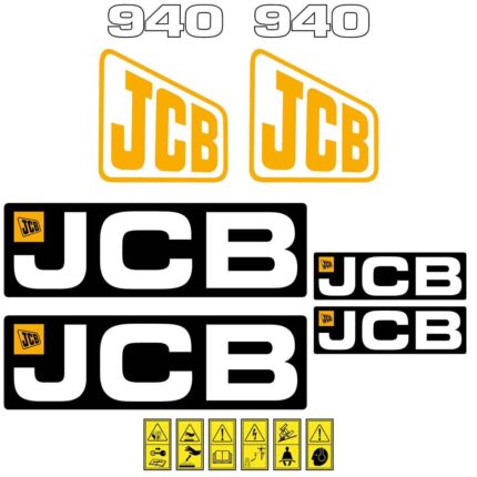 JCB 940 Decal kit - Forklift