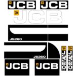 JCB JS 260 Decal kit