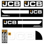 JCB JS 290 LC Decal Kit