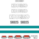 Kobelco SK025 Decals