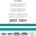 Kobelco SK025 Decals
