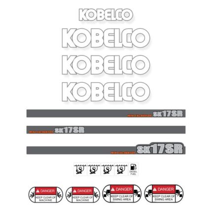 Kobelco SK17SR-3 Decals