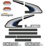 Kobelco SK200-8 LC Decal Kit