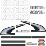 Kobelco SK210 LC -8 Decal Kit
