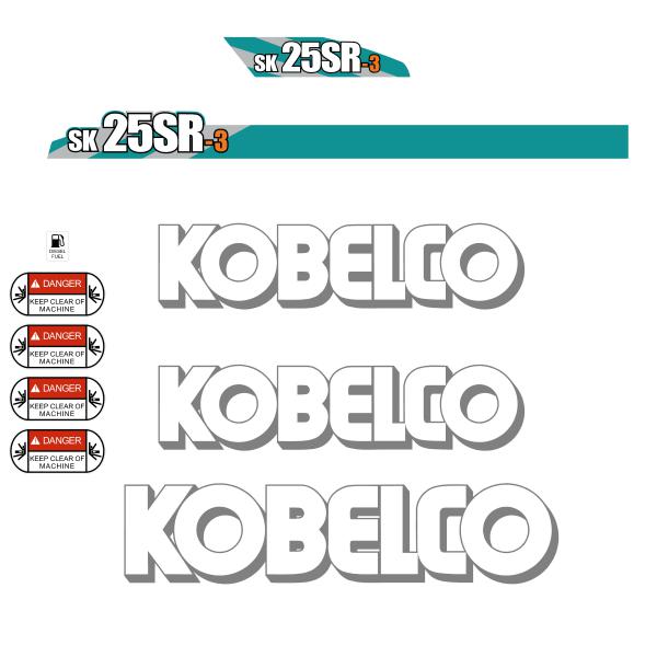 Kobelco SK25SR-3 Decals Kobelco SK25SR-3 Decals