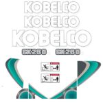 Kobelco SK260-10 LC Decal Kit