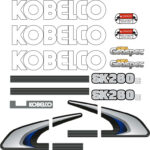 Kobelco SK260LC-8 Decal Kit