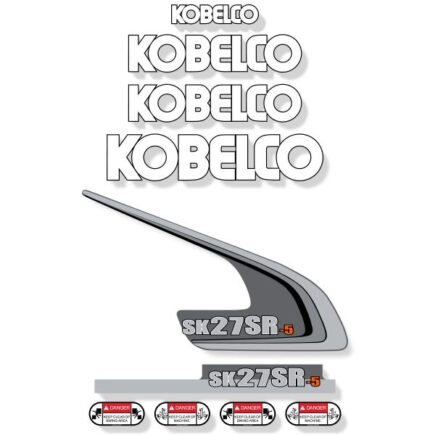 Kobelco SK27SR-5 Decal Kit