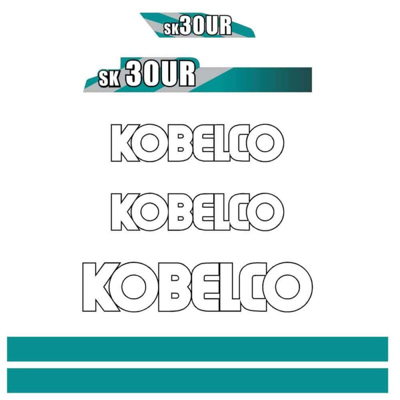 Kobelco SK30UR Decals