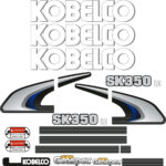 Kobelco SK350LC-8 Decal Kit