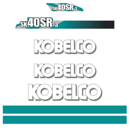 Kobelco SK40SR-3 Decals