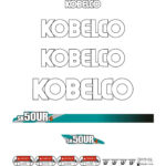 Kobelco SK50UR-3 Decals
