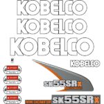 Kobelco SK55SRX-5 Decals
