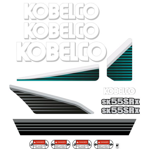 Kobelco SK55SRX-6 Decals Kobelco SK55SRX-6 Decals