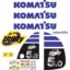 Komatsu 5.0 Decal Kit