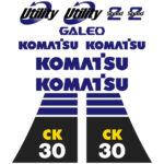 Komatsu CK30 Decal Kit