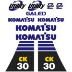Komatsu CK30 Decal Kit