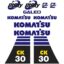 Komatsu CK30 Decal Kit