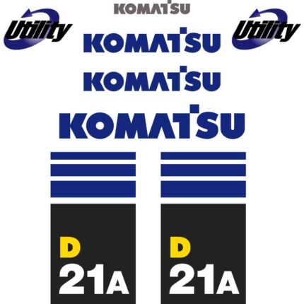 Komatsu D21A-8 Decal Kit