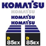 Komatsu D85EX-15 Decal Kit