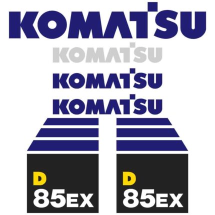 Komatsu D85EX-15 Decal Kit