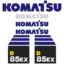 Komatsu D85EX-15 Decal Kit