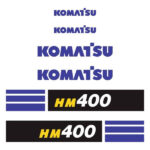 Komatsu HM400-5 Decal Kit