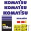 Komatsu PC128US-10 Decal Kit