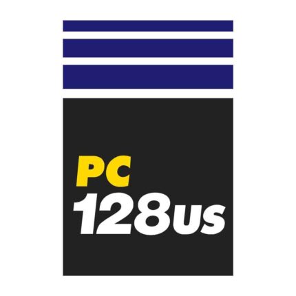 Komatsu PC128US-10 Side Door Decal Sticker