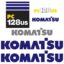 Komatsu PC128US-6 Decals Kit