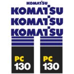 Komatsu PC130-7 Decals Kit