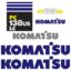 Komatsu PC138USLC Decals Kit