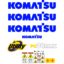 Komatsu PC20MRX Decal Kit